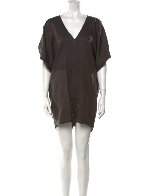 Zero + Maria Cornejo V-Neck Romper