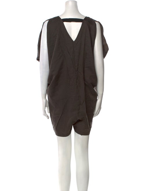 Zero + Maria Cornejo V-Neck Romper