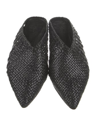 Zero + Maria Cornejo Leather Mules