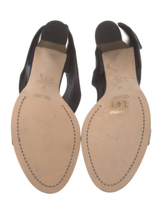 Zero + Maria Cornejo Suede Slingback Sandals