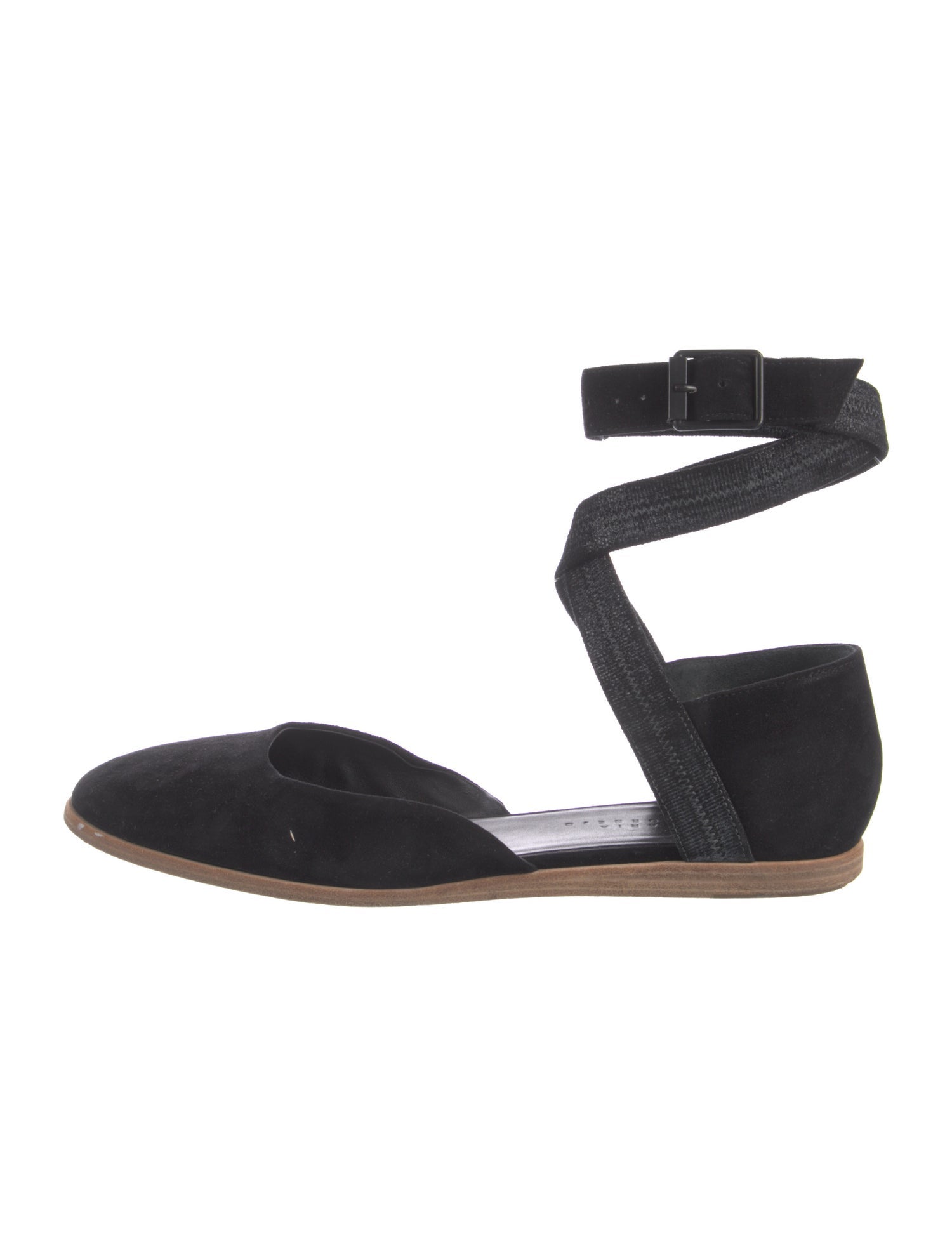 Zero + Maria Cornejo Suede Flats