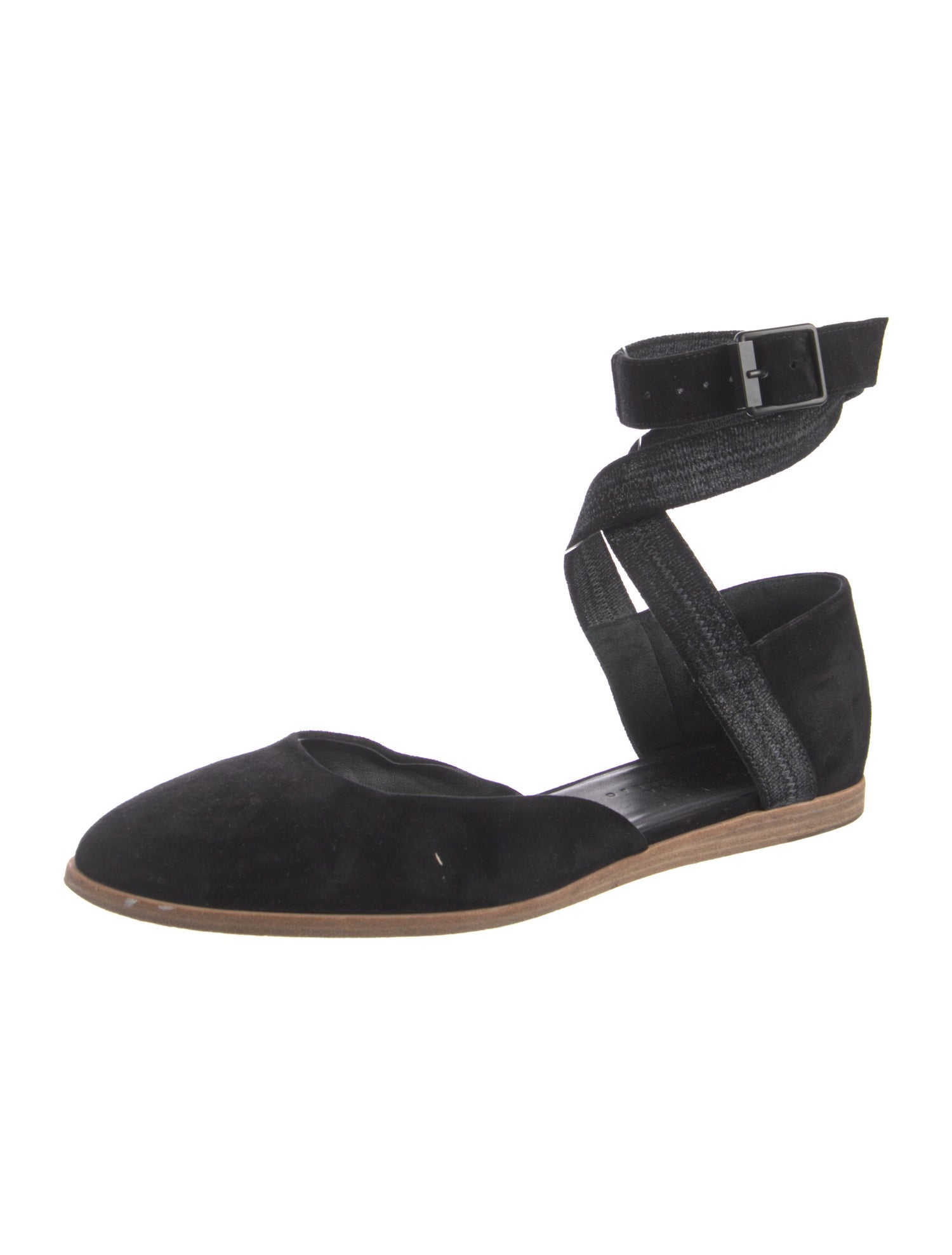 Zero + Maria Cornejo Suede Flats