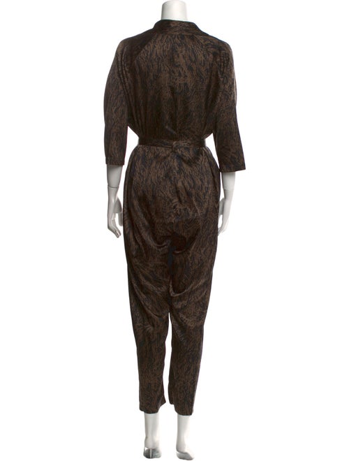 Zero + Maria Cornejo Silk Printed Jumpsuit