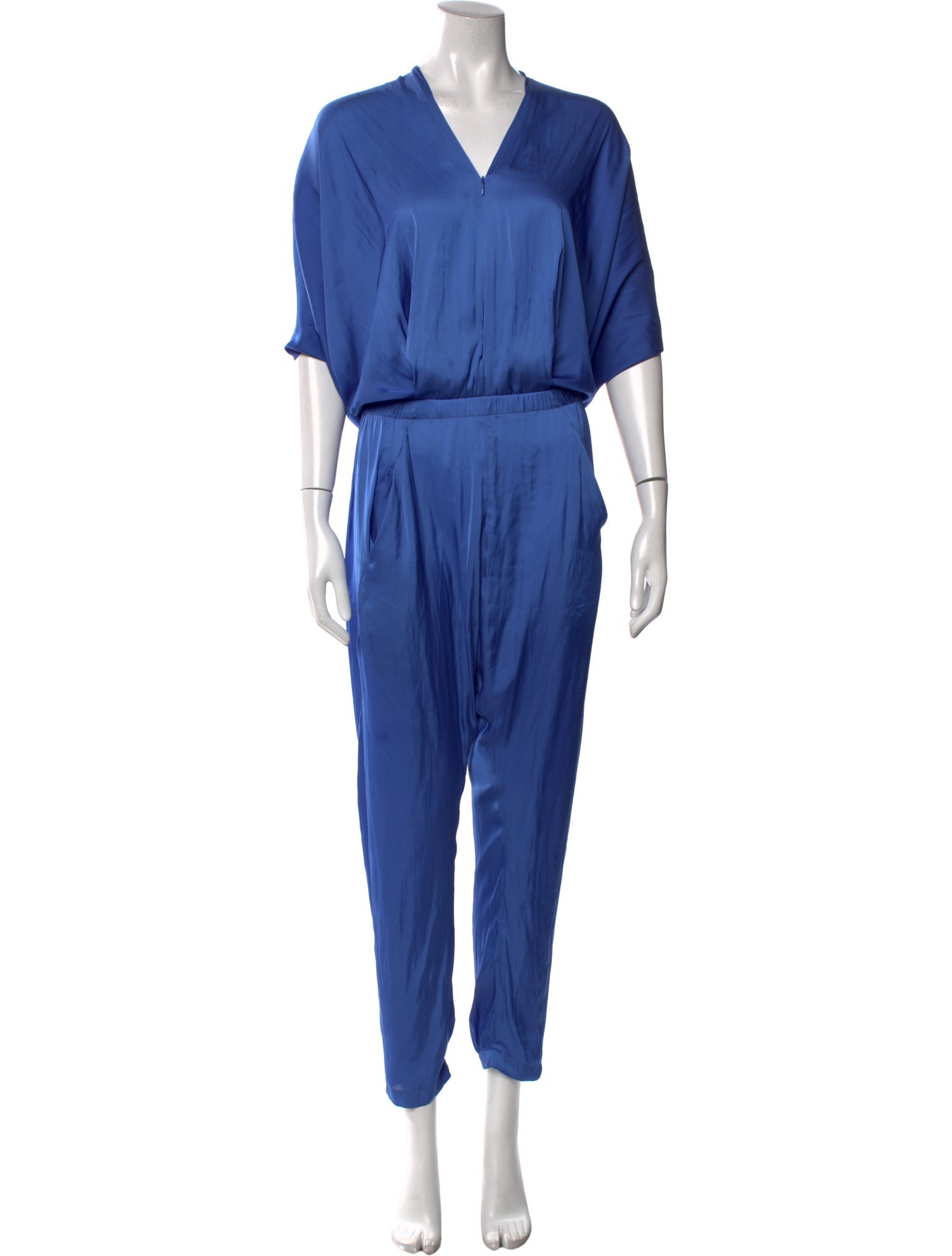 Zero + Maria Cornejo V-Neck Jumpsuit