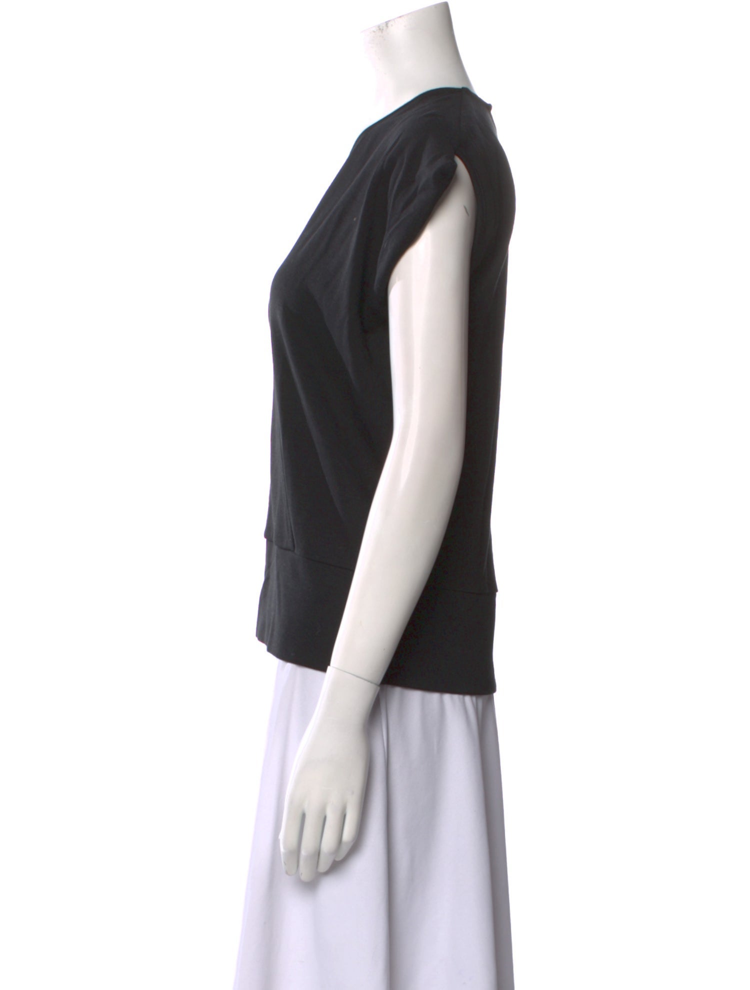 Zero + Maria Cornejo V-Neck Short Sleeve Top