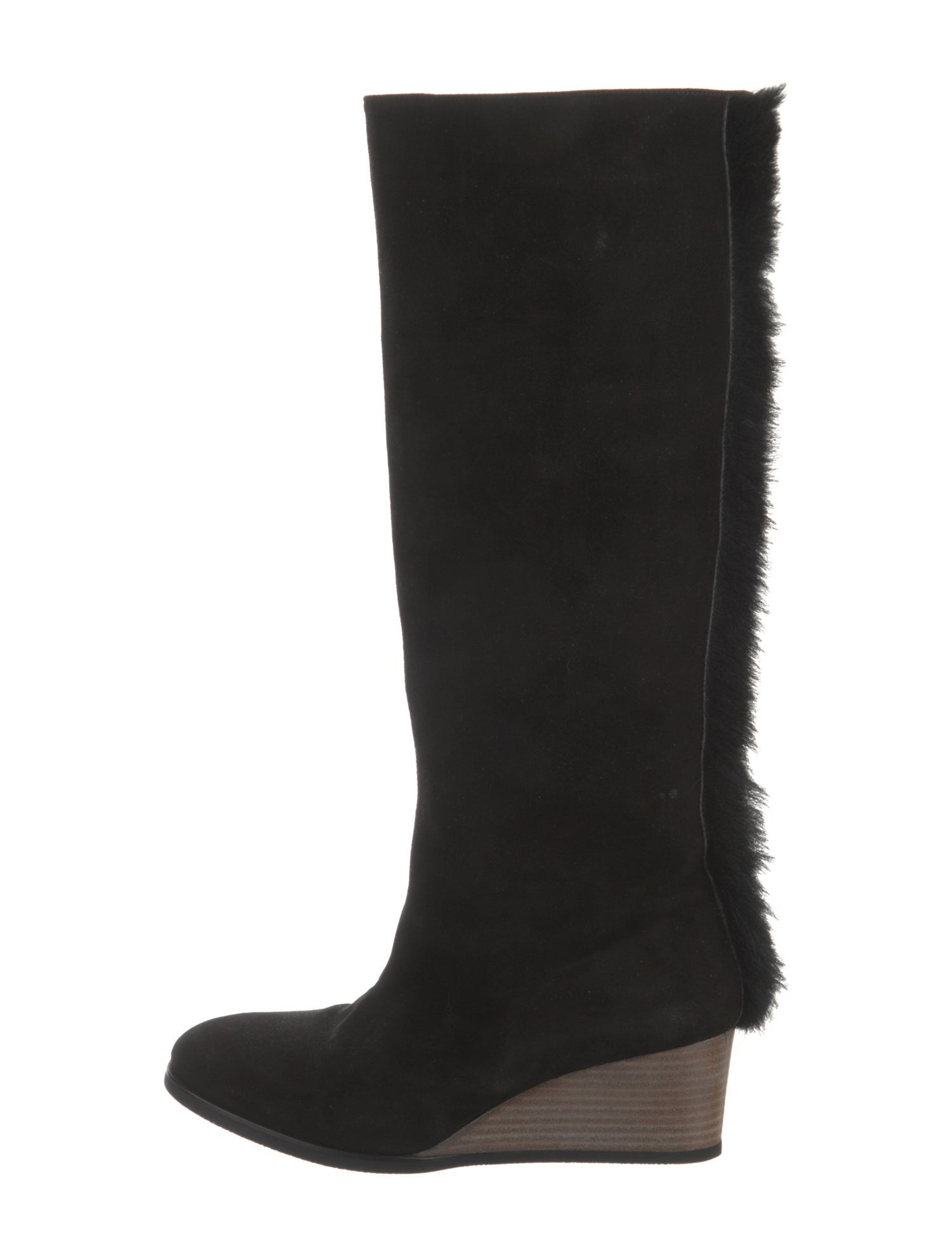 Zero + Maria Cornejo Suede Riding Boots