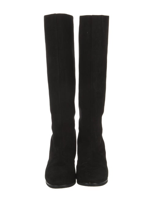 Zero + Maria Cornejo Suede Riding Boots