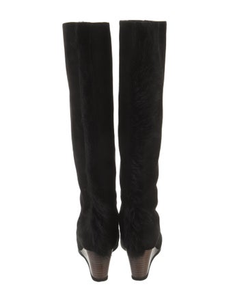 Zero + Maria Cornejo Suede Riding Boots