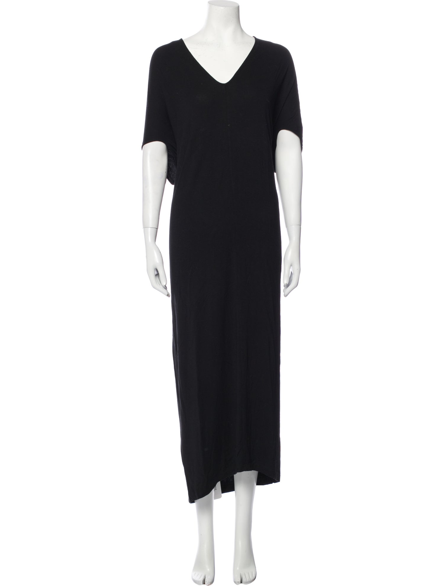 Zero + Maria Cornejo V-Neck Long Dress