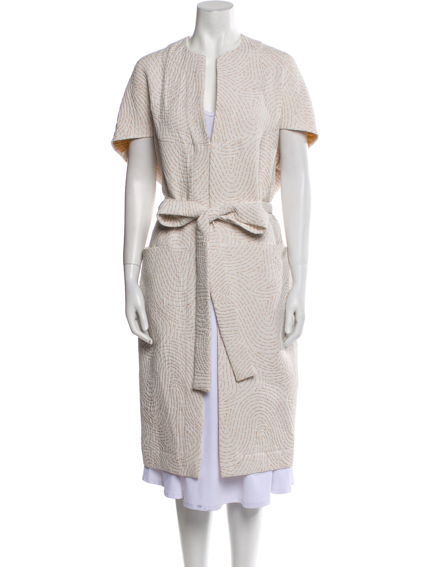 Zero + Maria Cornejo Tweed Pattern Vest