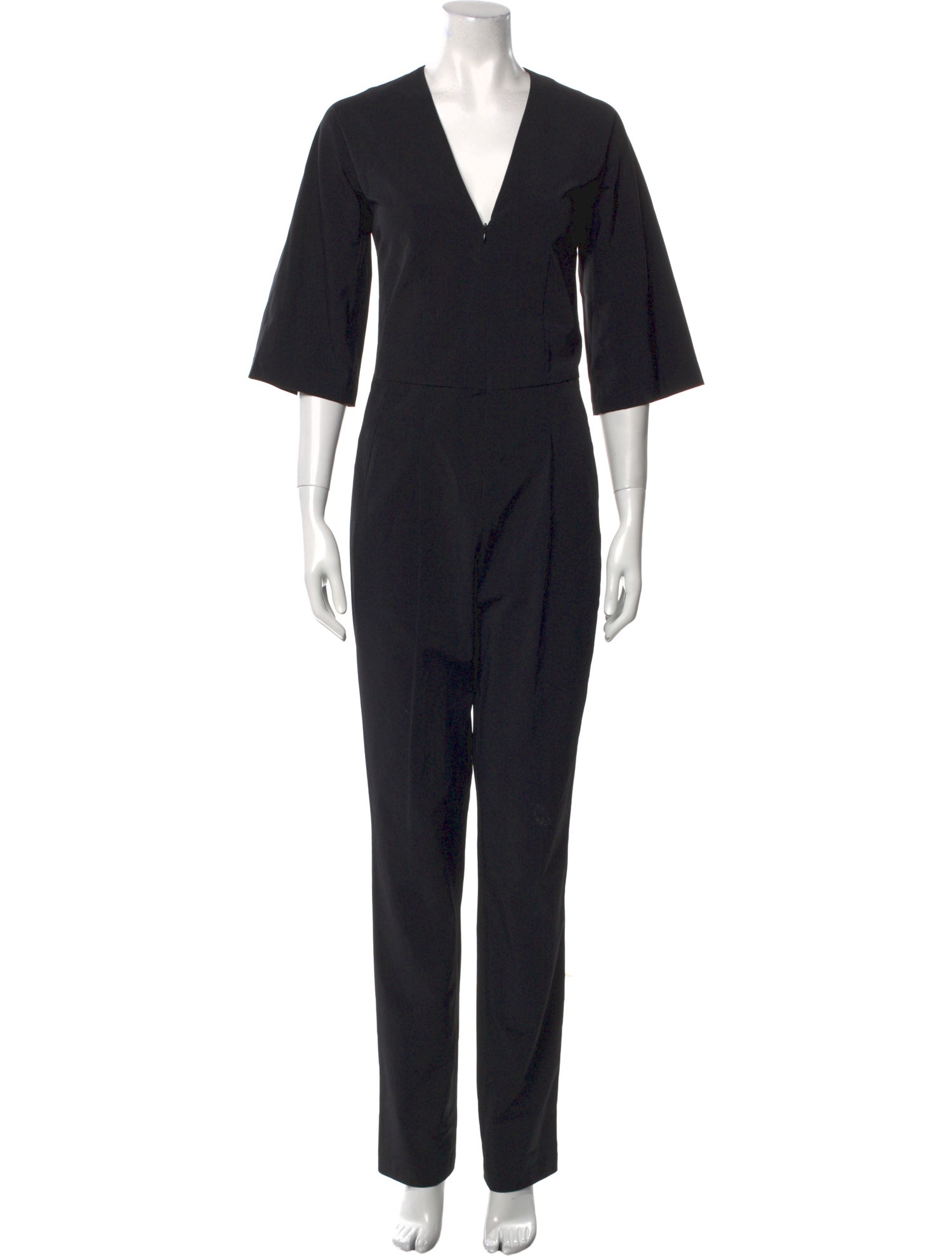 Zero + Maria Cornejo V-Neck Jumpsuit