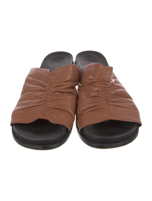 Zero + Maria Cornejo Leather Slides