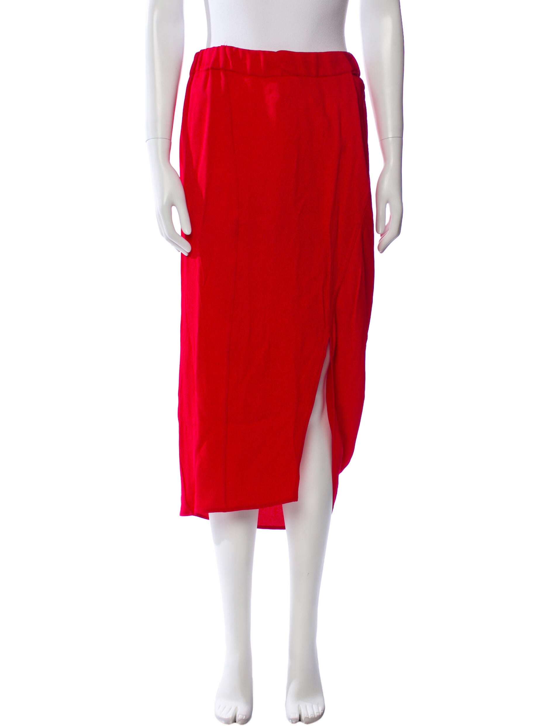 Zero + Maria Cornejo Midi Length Skirt