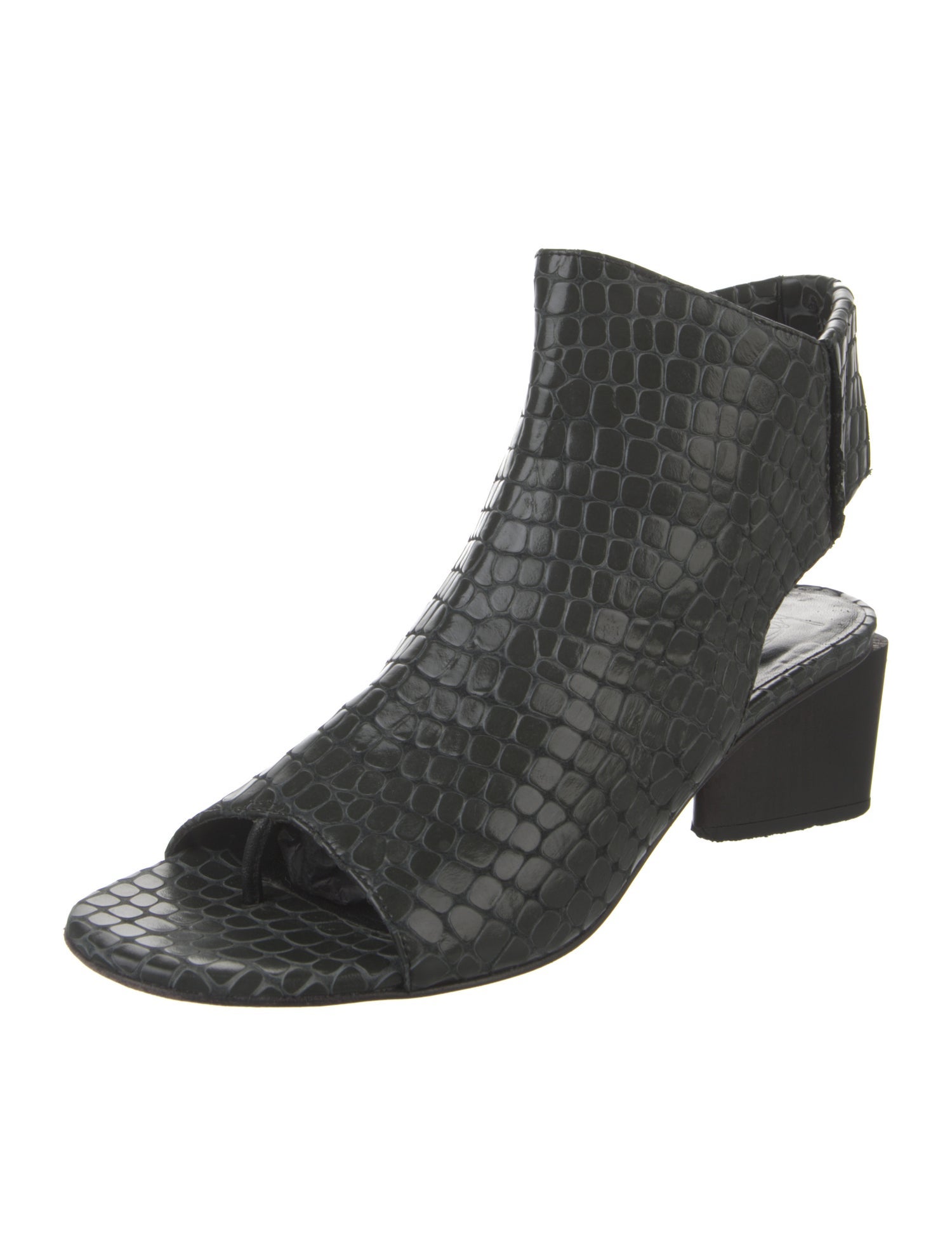 Zero + Maria Cornejo Leather Slingback Sandals