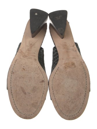 Zero + Maria Cornejo Leather Slingback Sandals