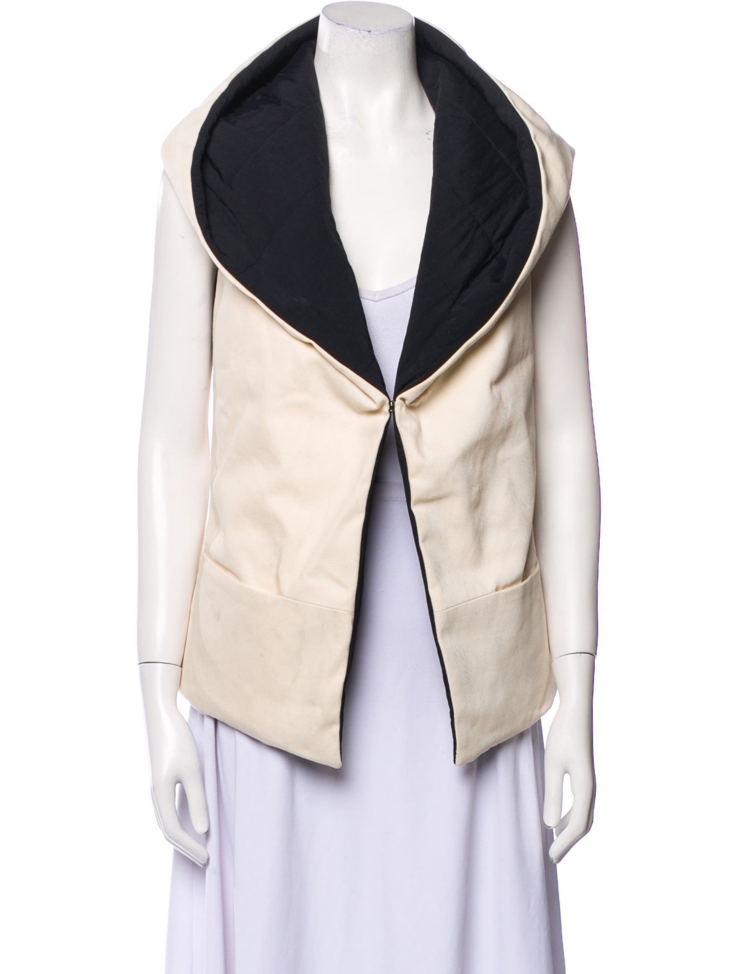 Zero + Maria Cornejo Colorblock Pattern Vest