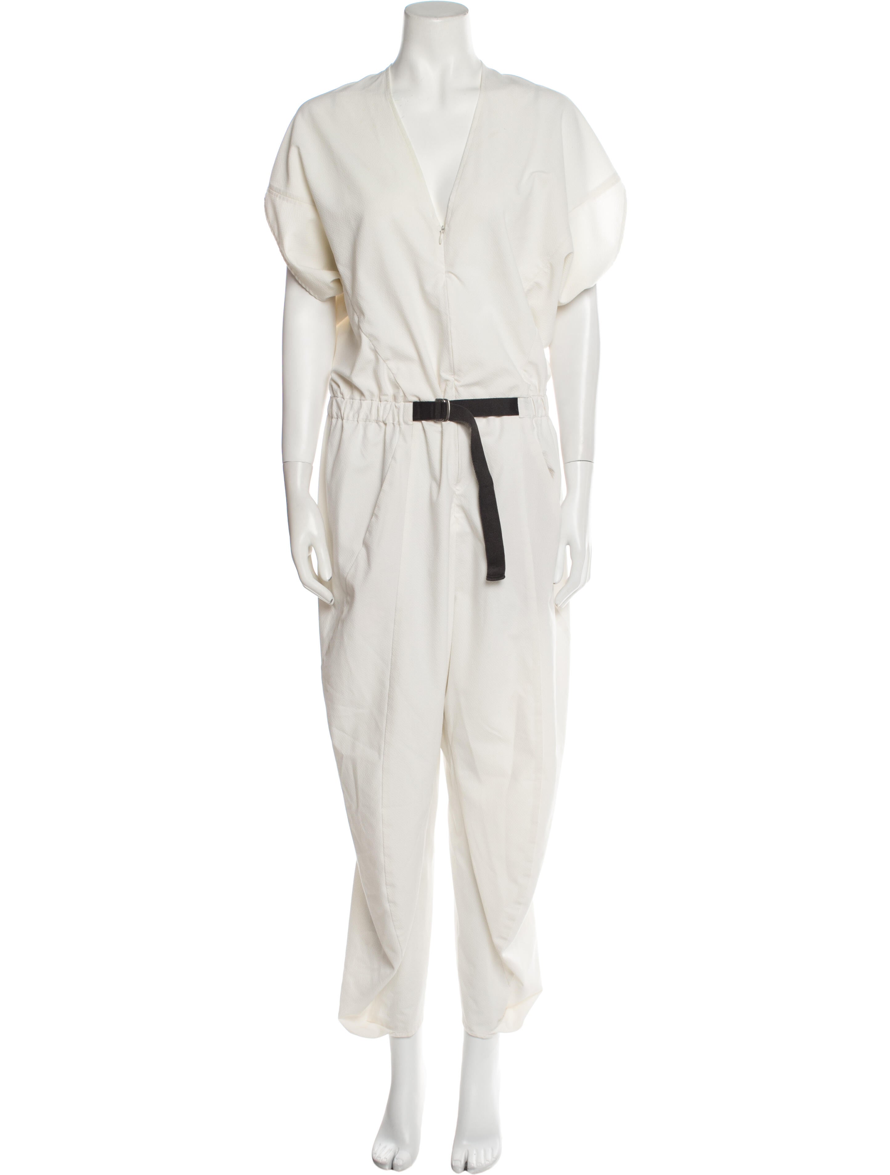 Zero + Maria Cornejo V-Neck Jumpsuit