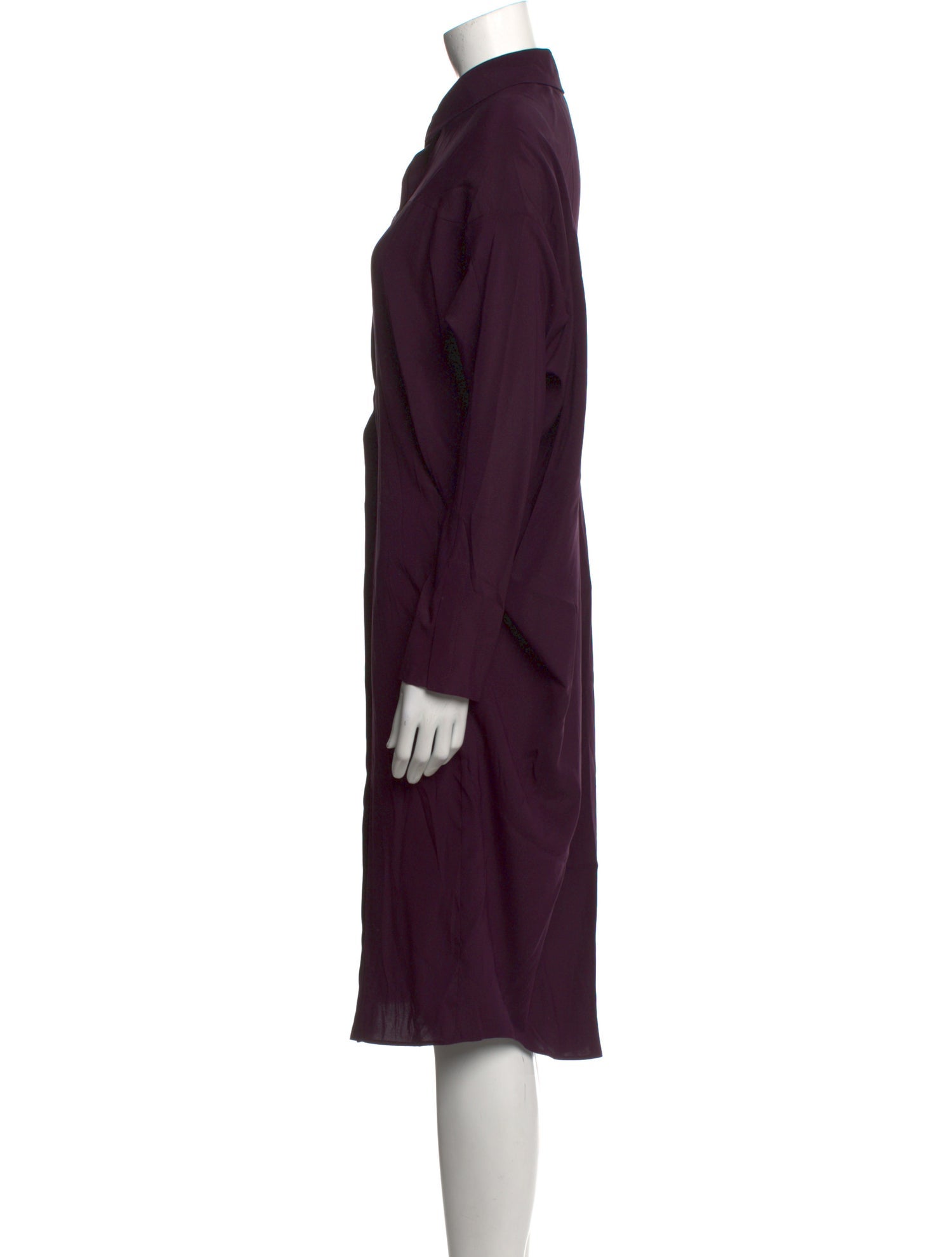 Zero + Maria Cornejo Silk Midi Length Dress