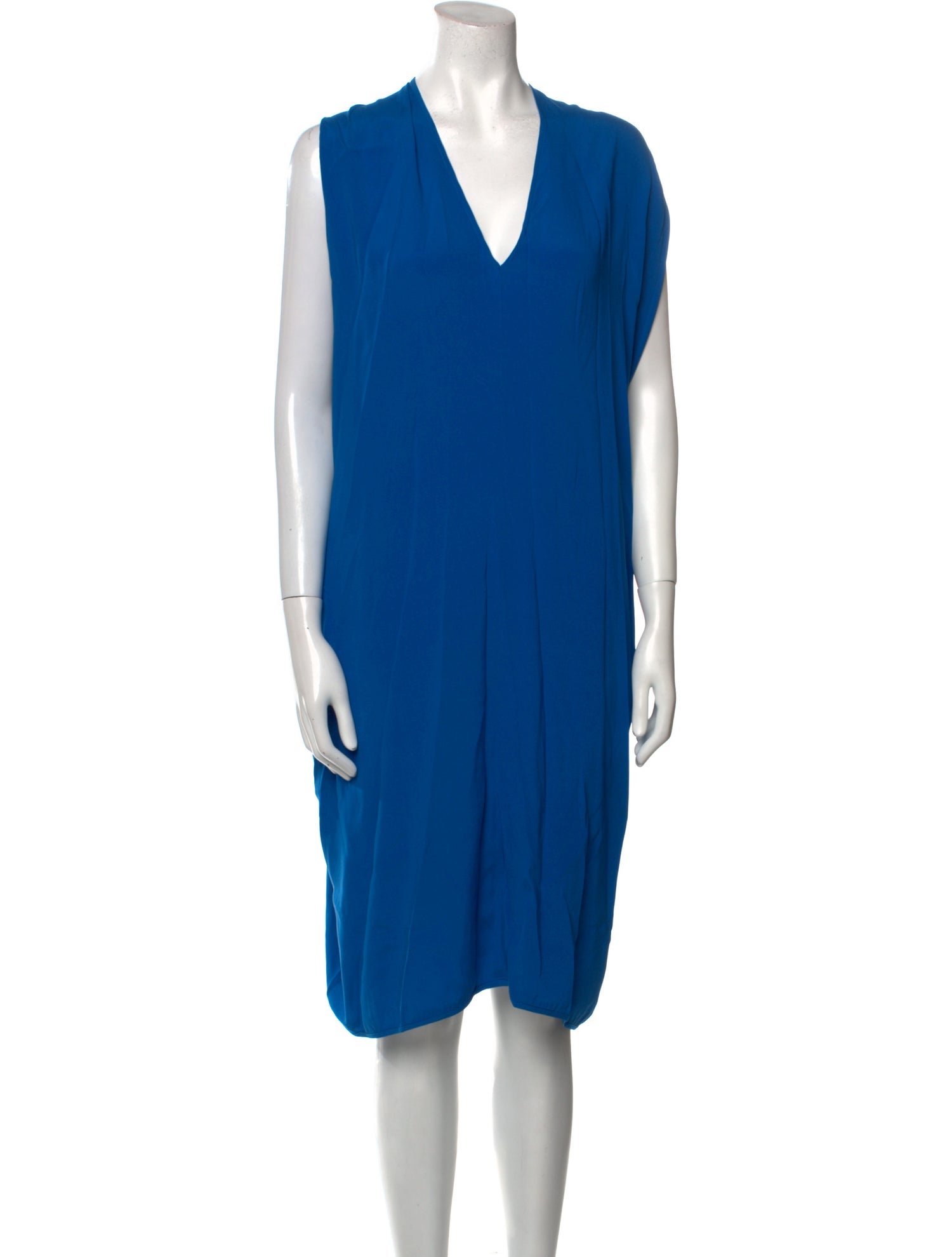 Zero + Maria Cornejo Silk Midi Length Dress