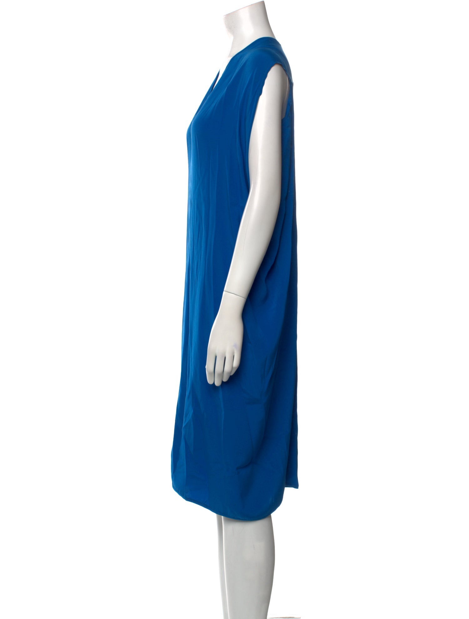 Zero + Maria Cornejo Silk Midi Length Dress