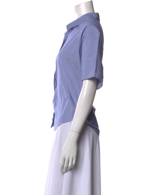 Zero + Maria Cornejo Short Sleeve Button-Up Top