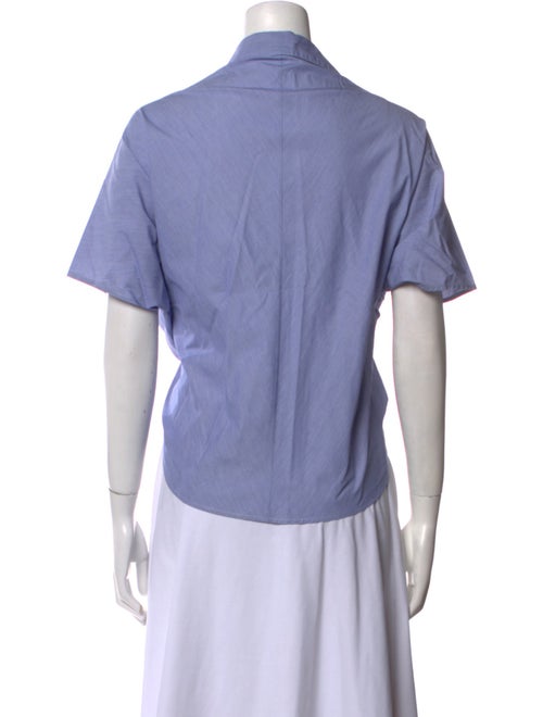 Zero + Maria Cornejo Short Sleeve Button-Up Top