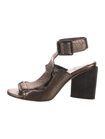 Zero + Maria Cornejo Leather Sandals