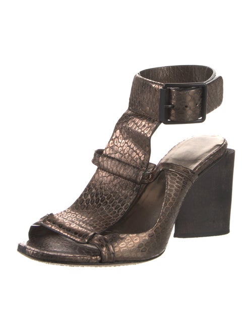 Zero + Maria Cornejo Leather Sandals