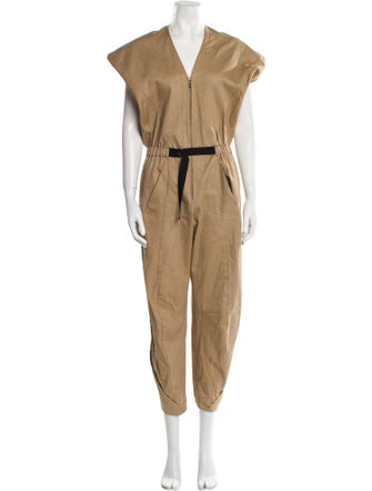 Zero + Maria Cornejo V-Neck Jumpsuit