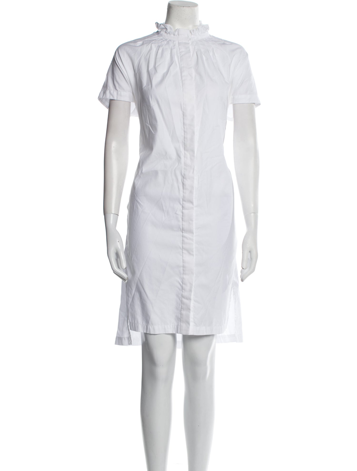 Zero + Maria Cornejo Mock Neck Mini Dress