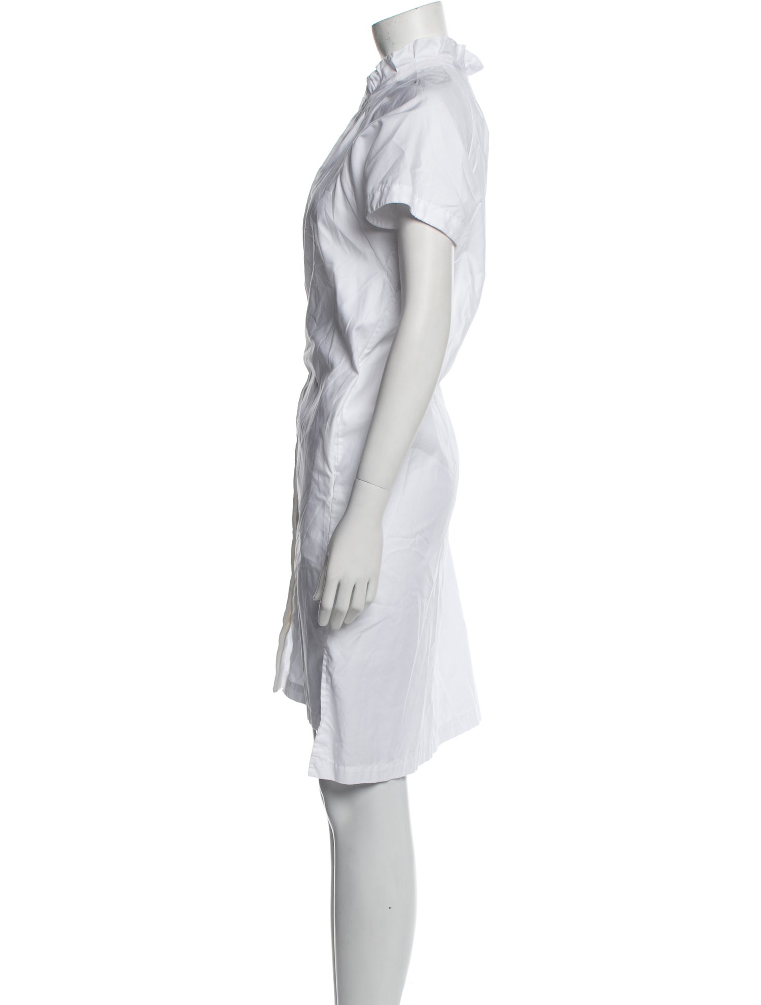 Zero + Maria Cornejo Mock Neck Mini Dress