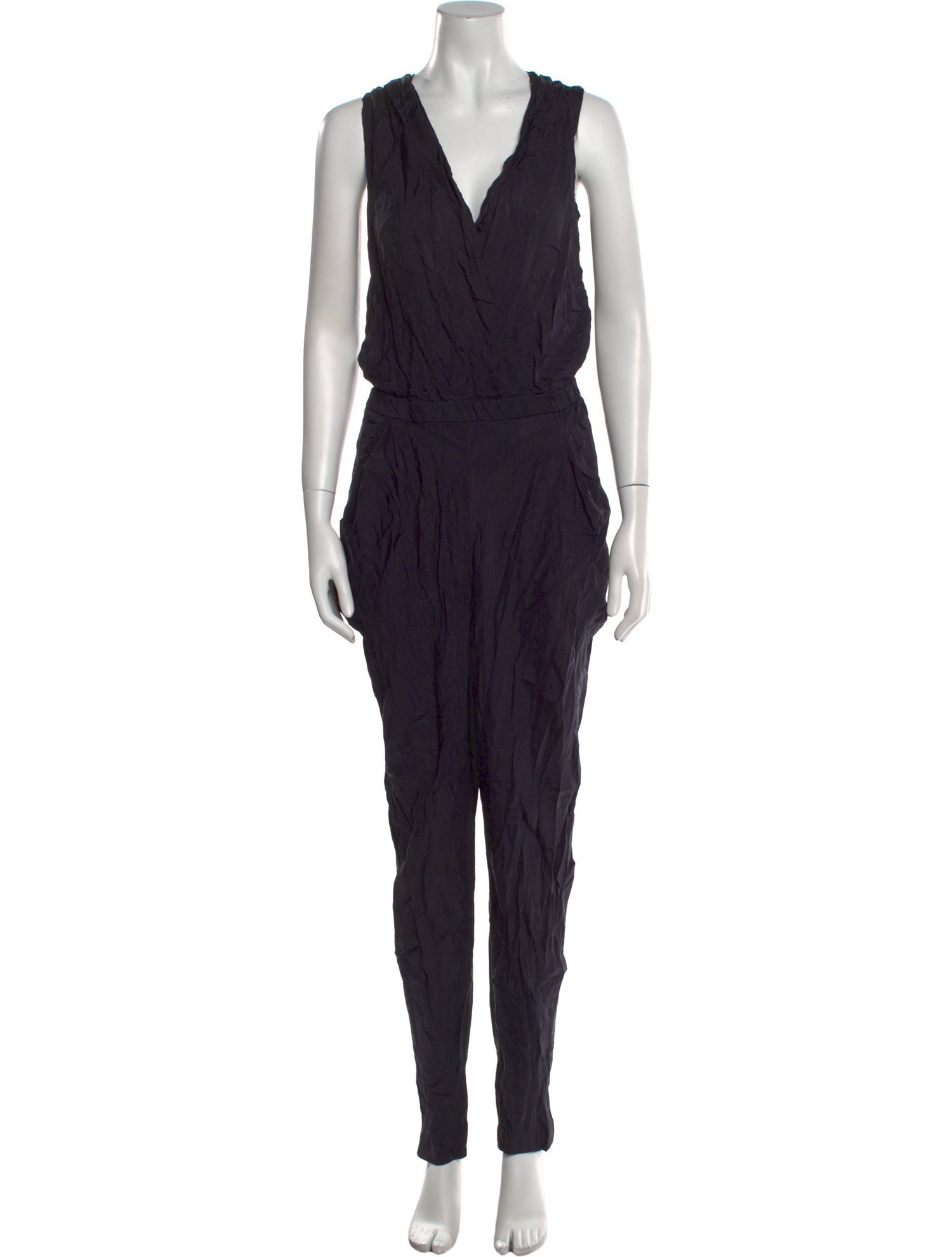Zero + Maria Cornejo V-Neck Jumpsuit