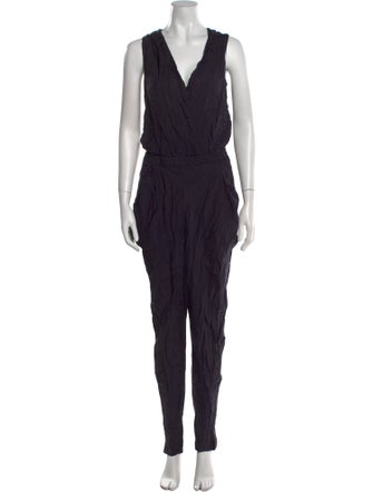 Zero + Maria Cornejo V-Neck Jumpsuit