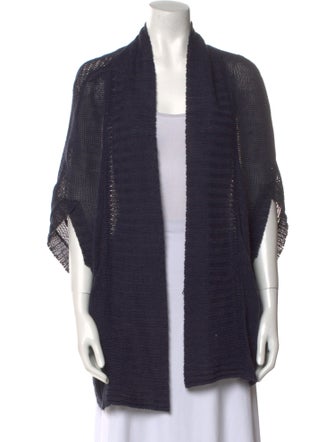 Zero + Maria Cornejo Linen Open Front Sweater