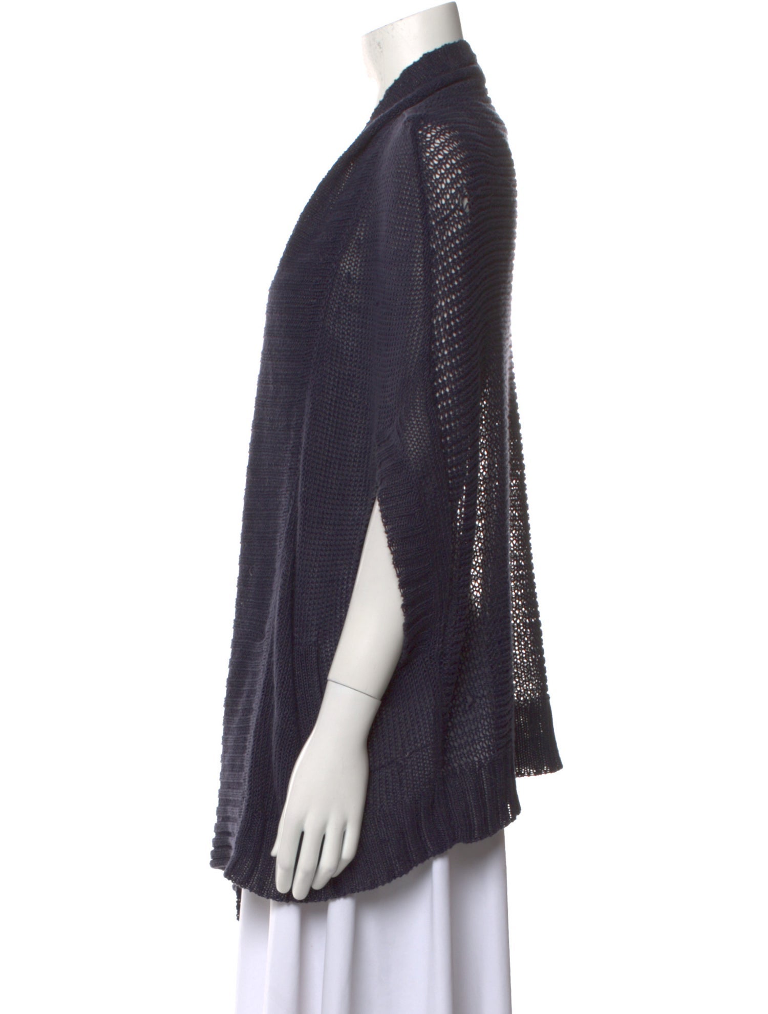 Zero + Maria Cornejo Linen Open Front Sweater