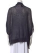 Zero + Maria Cornejo Linen Open Front Sweater