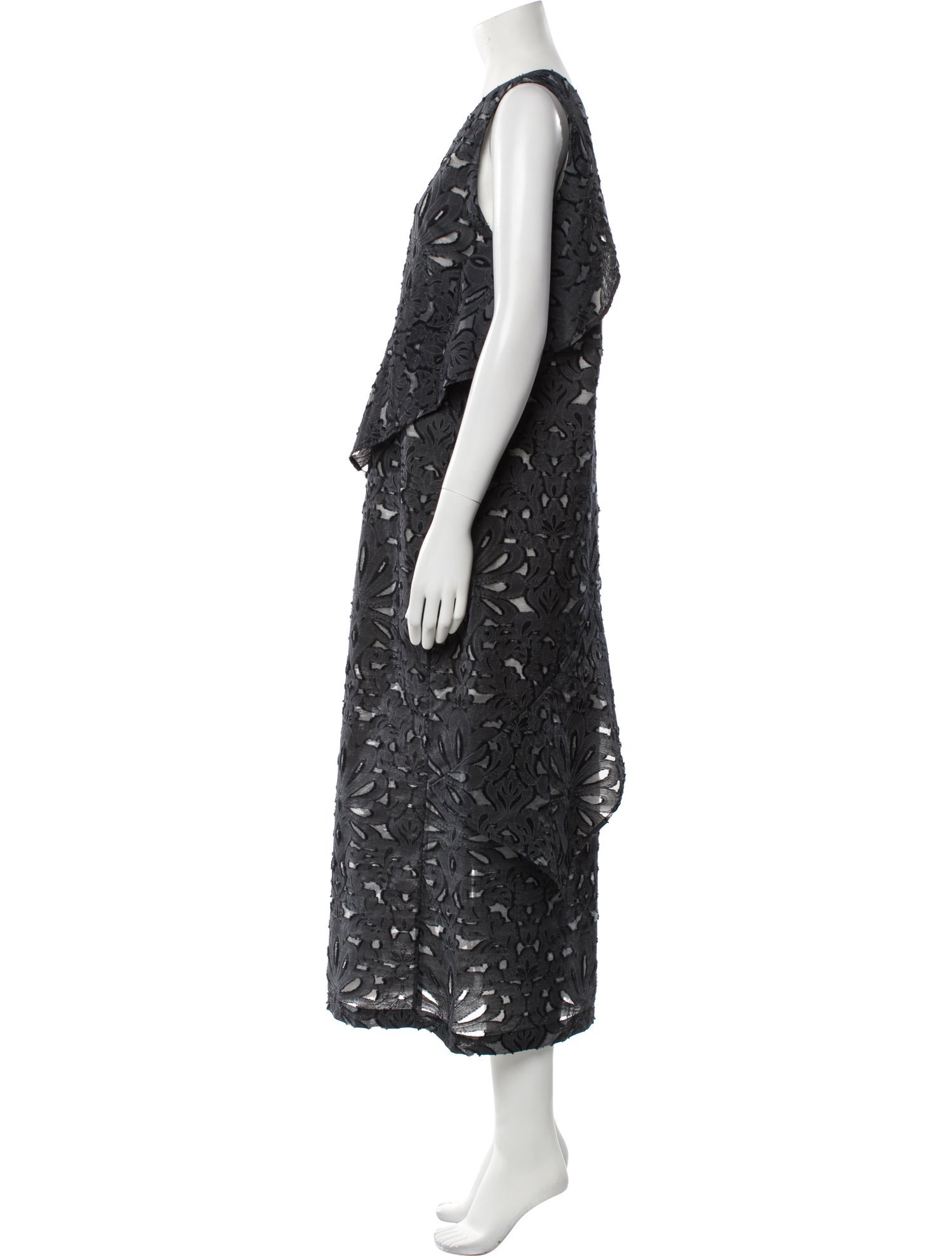 Zero + Maria Cornejo Floral Print Long Dress