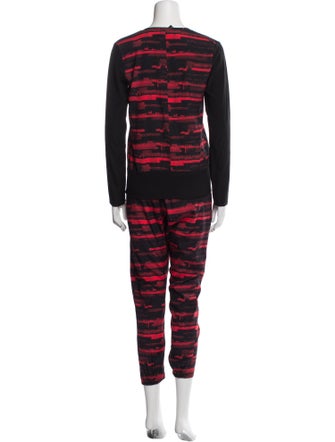 Zero + Maria Cornejo Silk Printed Pant Set