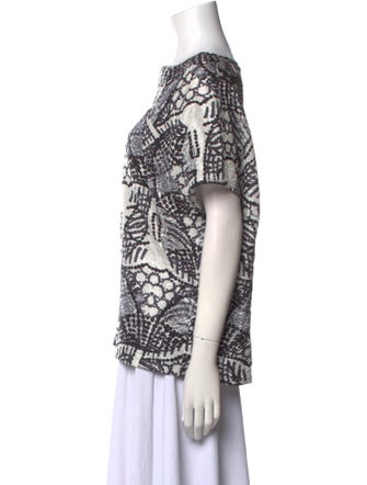 Zero + Maria Cornejo Silk Printed Blouse