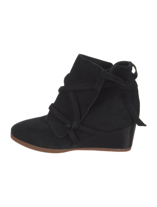 Zero + Maria Cornejo Suede Lace-Up Boots