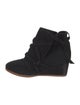 Zero + Maria Cornejo Suede Lace-Up Boots
