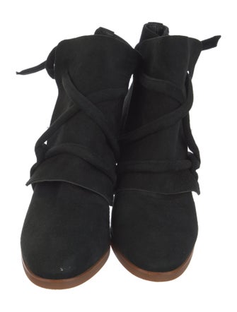 Zero + Maria Cornejo Suede Lace-Up Boots