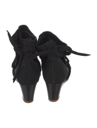 Zero + Maria Cornejo Suede Lace-Up Boots