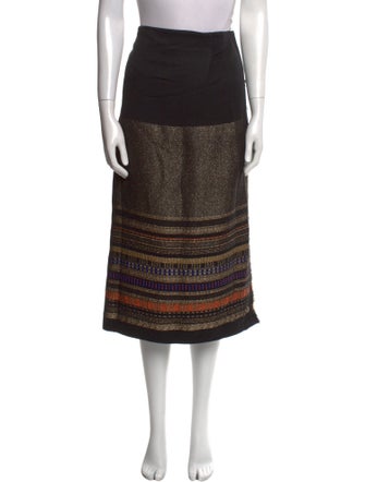 Zero + Maria Cornejo Midi Length Skirt