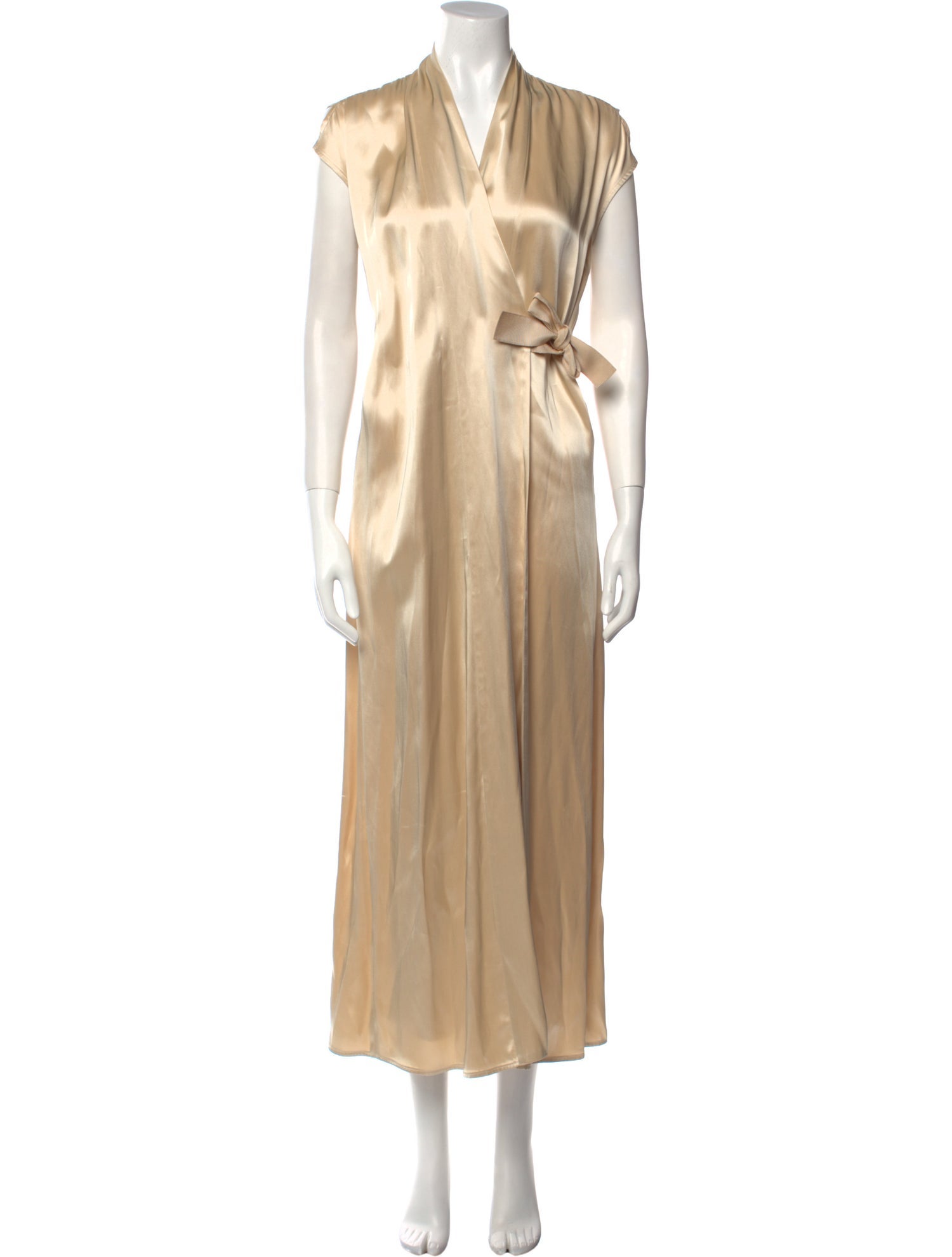 Zero + Maria Cornejo V-Neck Long Dress
