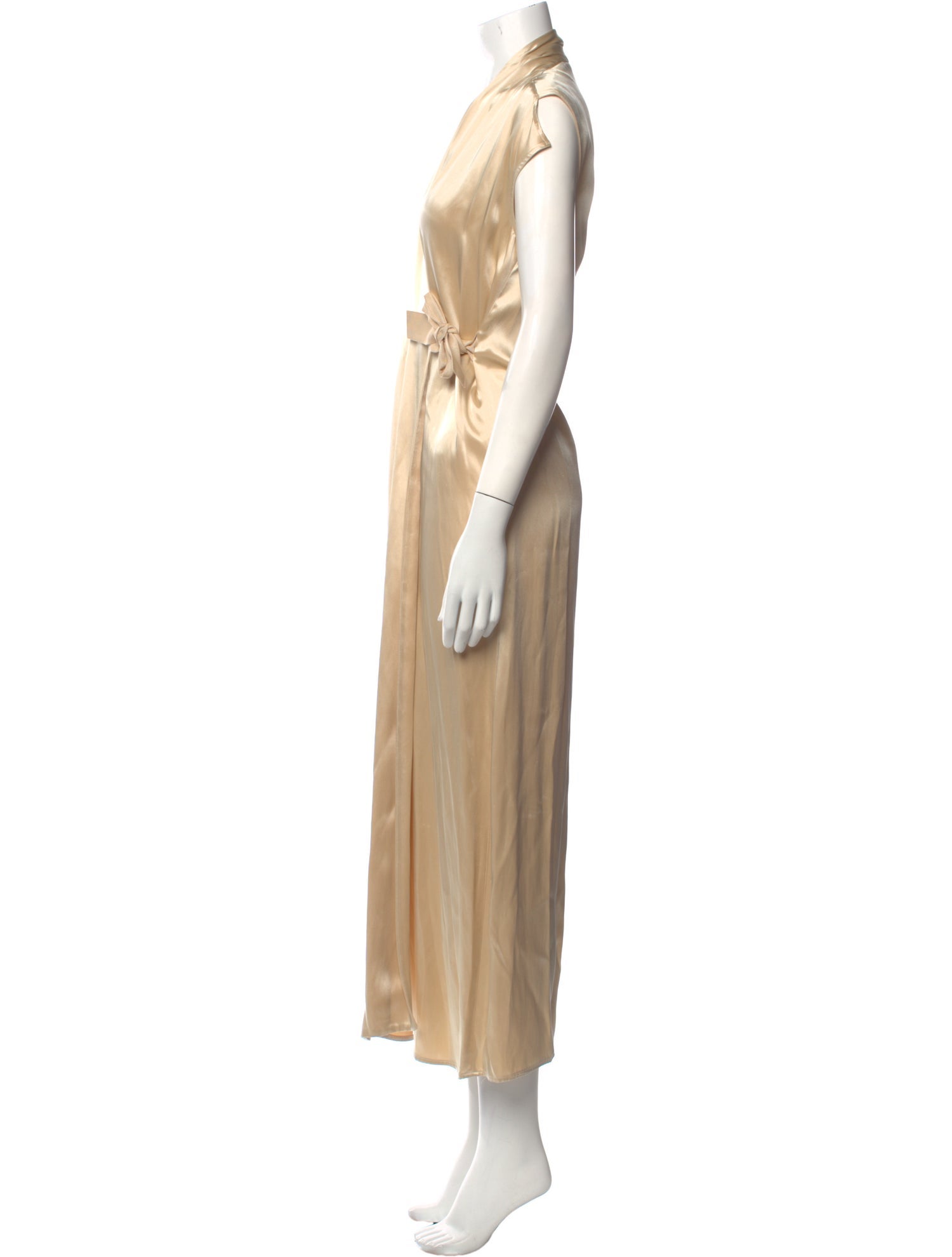 Zero + Maria Cornejo V-Neck Long Dress