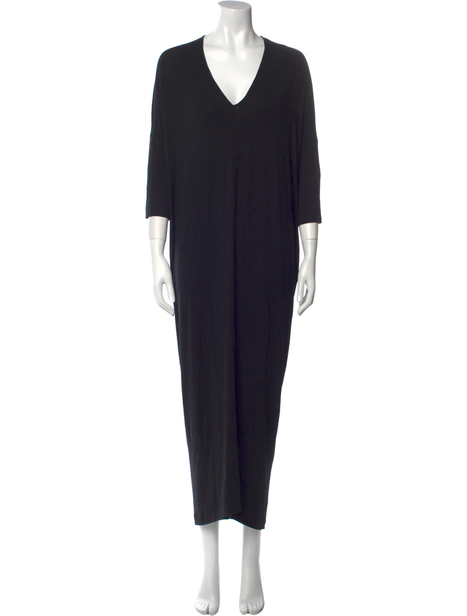 Zero + Maria Cornejo V-Neck Long Dress