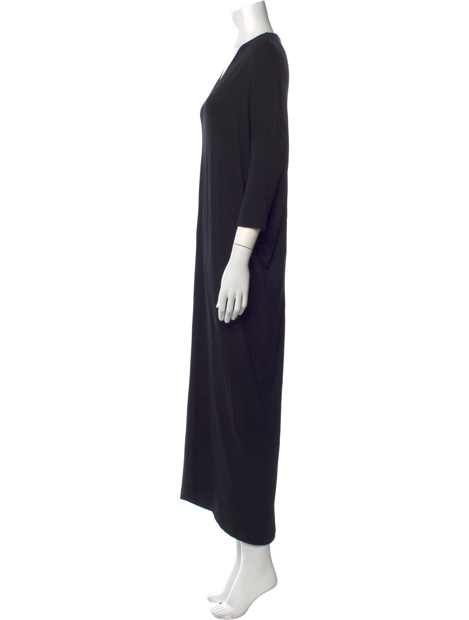 Zero + Maria Cornejo V-Neck Long Dress