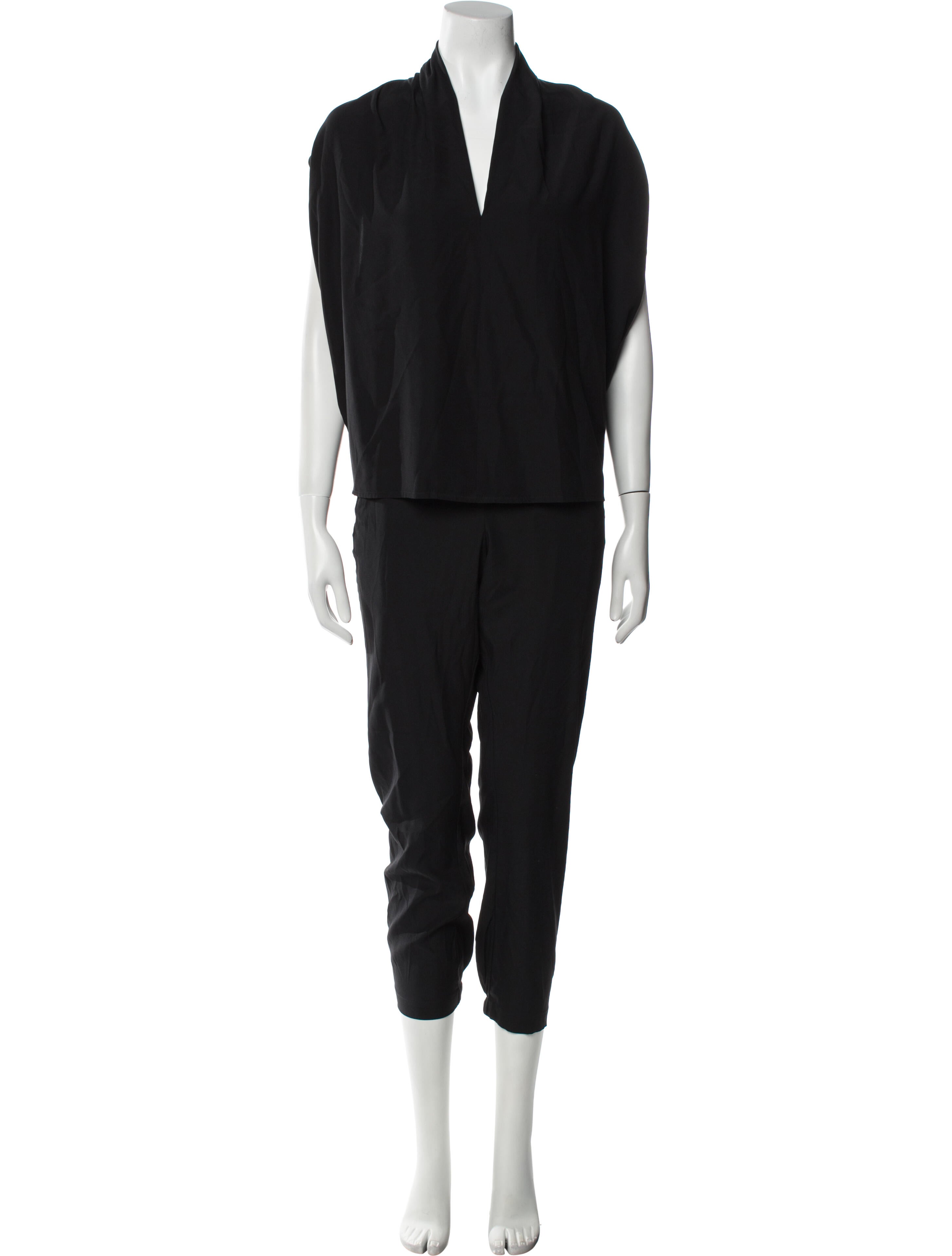 Zero + Maria Cornejo Silk Pantsuit