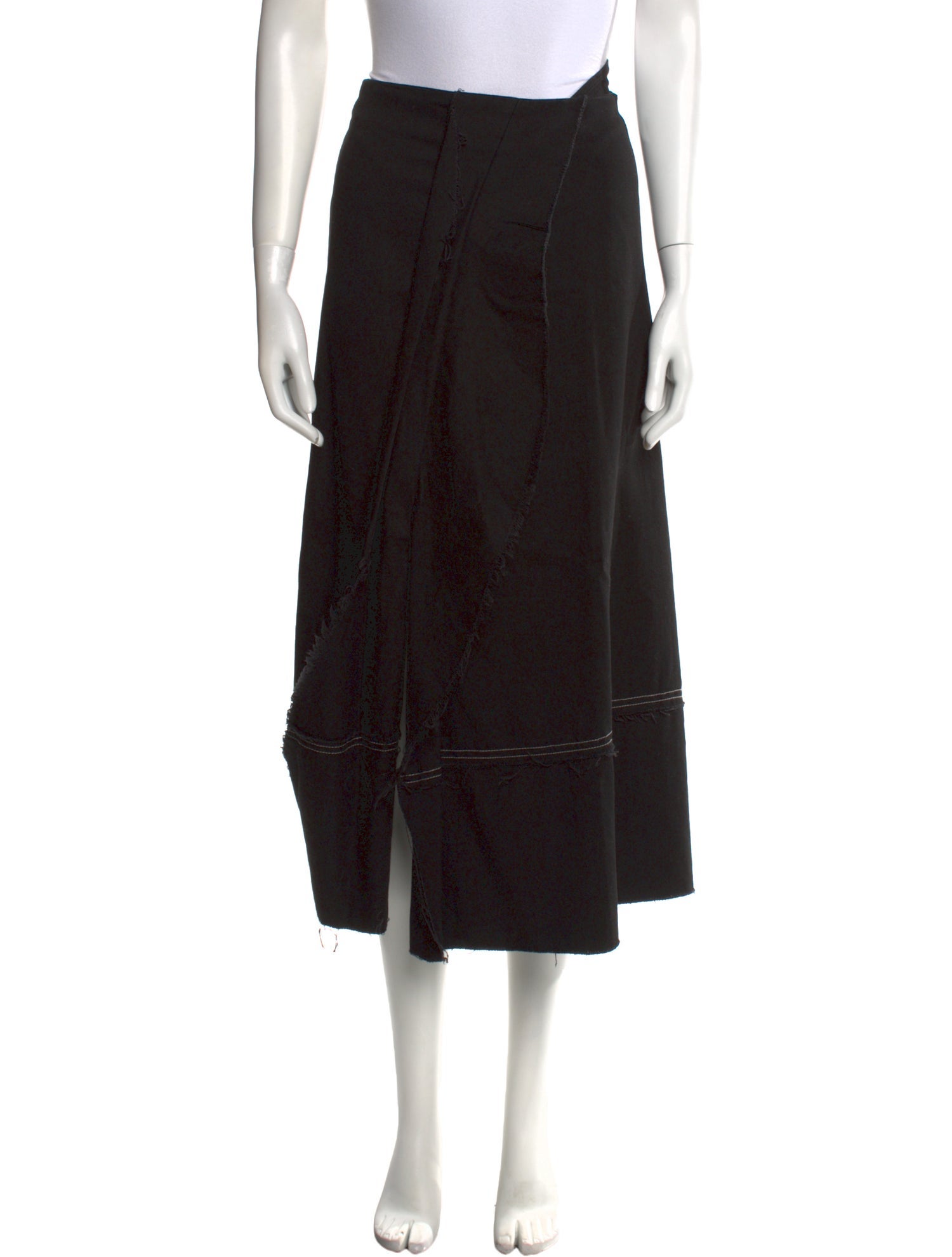 Zero + Maria Cornejo Midi Length Skirt